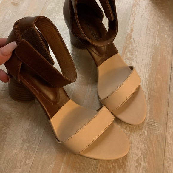 Jeffrey Campbell color-block heel sandals - Picture 1 of 3